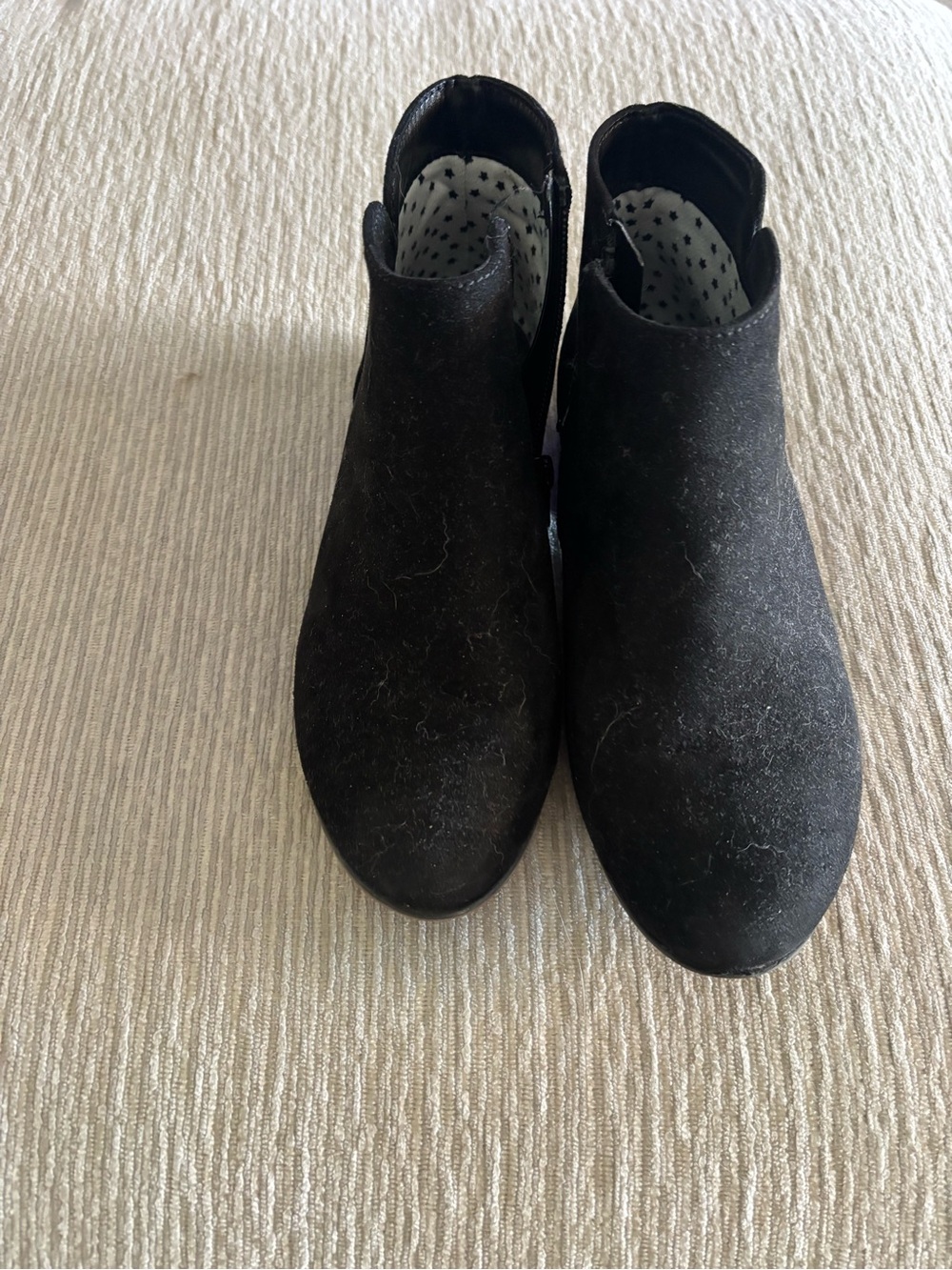 Girls size 3 Black Ankle Booties